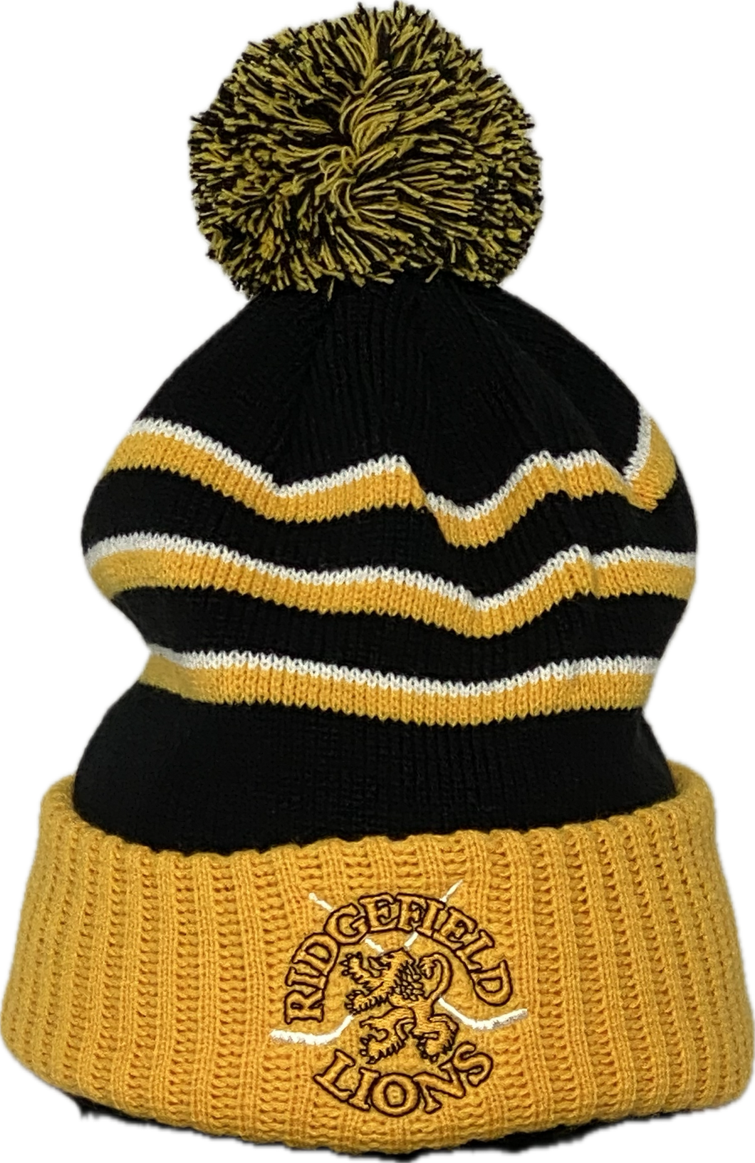 Ridgefield Lions Pom-Pom Winter Hat